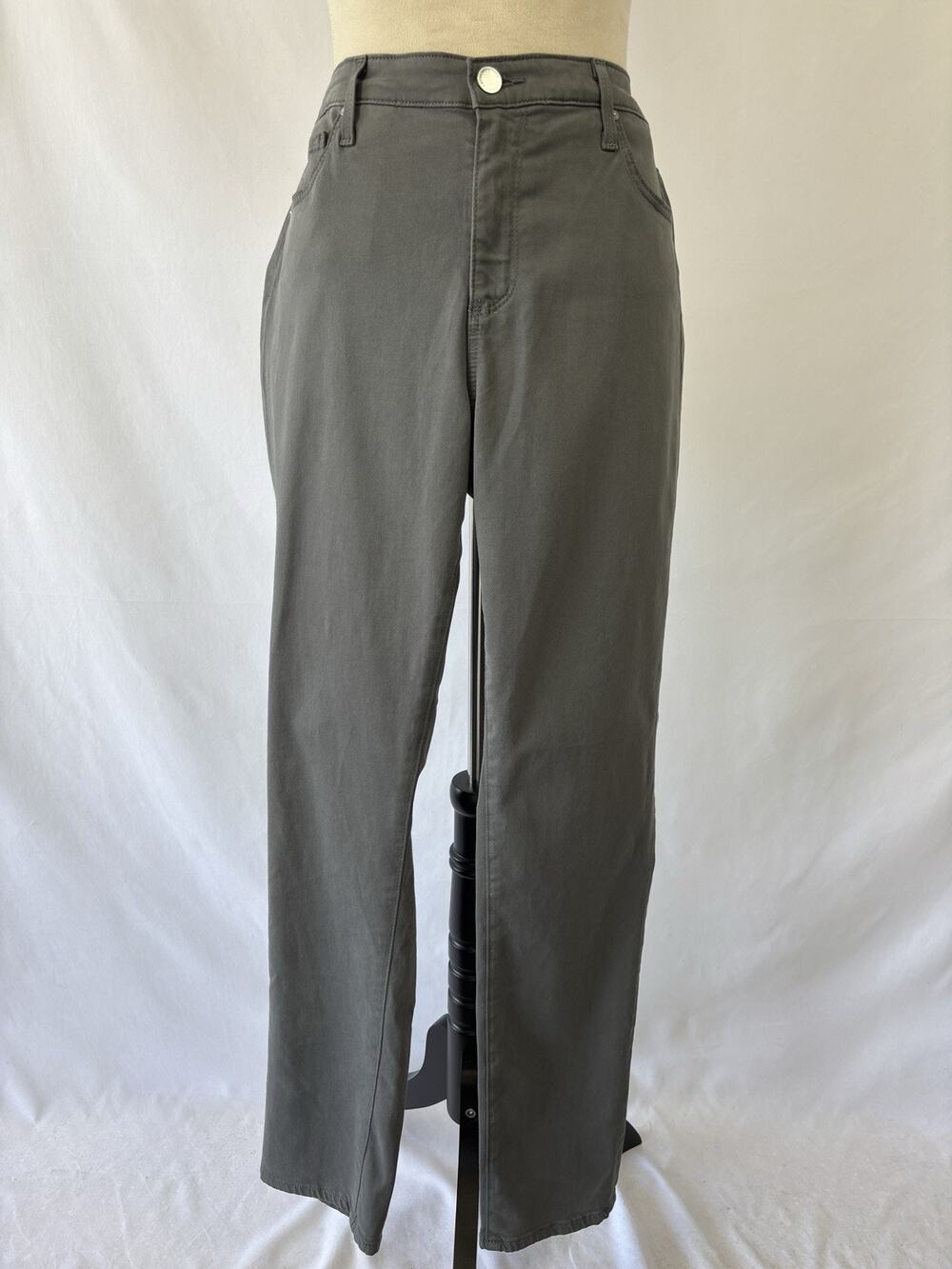 AG Adriano Goldschmied Prima Cigarette Leg Skinny Jeans Grey 32 R
